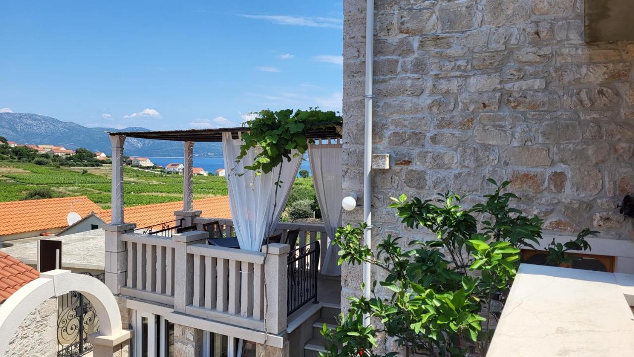 Stone House Apartments Didini Dvori Lumbarda Zewnętrze zdjęcie