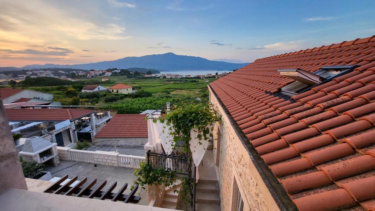 Stone House Apartments Didini Dvori Lumbarda Zewnętrze zdjęcie